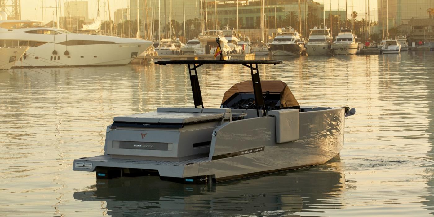 Cupra e hybrid yacht