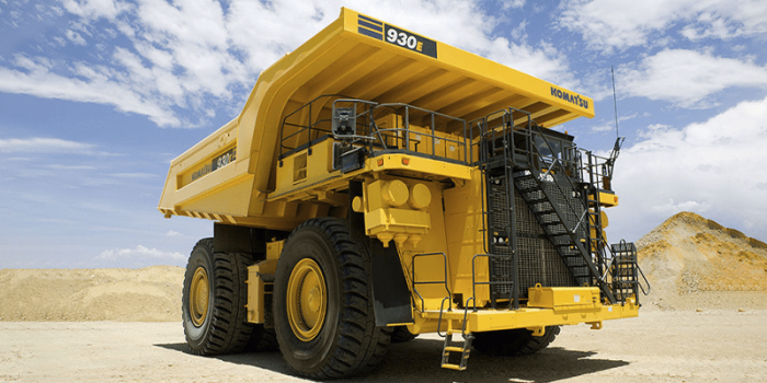 Komatsu 930e muldenkipper dumper min