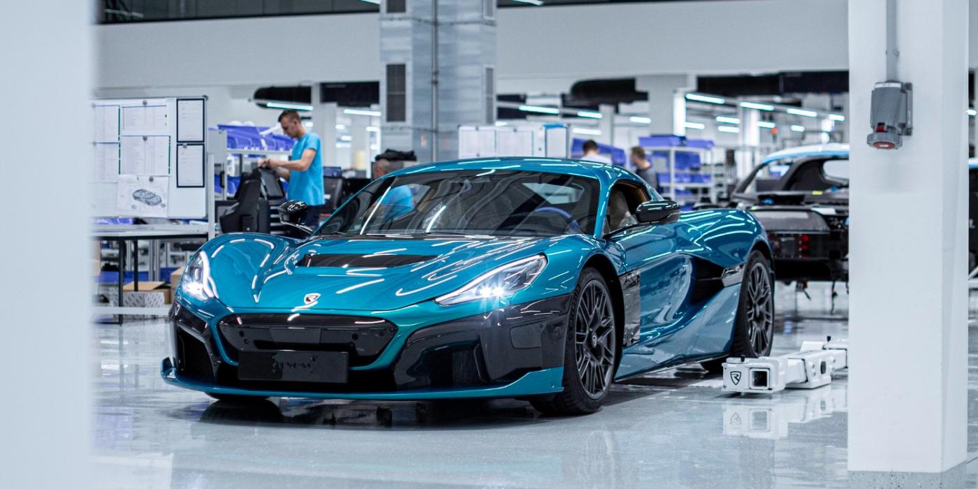 Rimac nevera produktion e