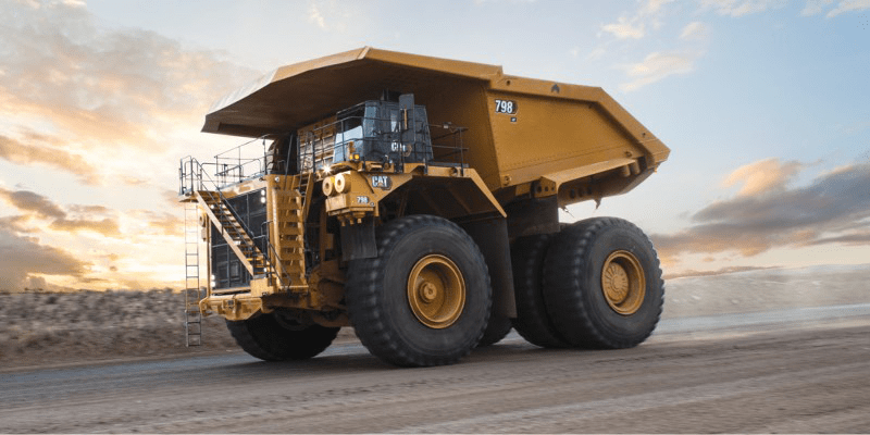 Caterpillar cat muldenkipper min