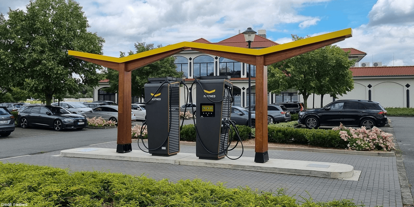 Fastned ladestation charging station melle min