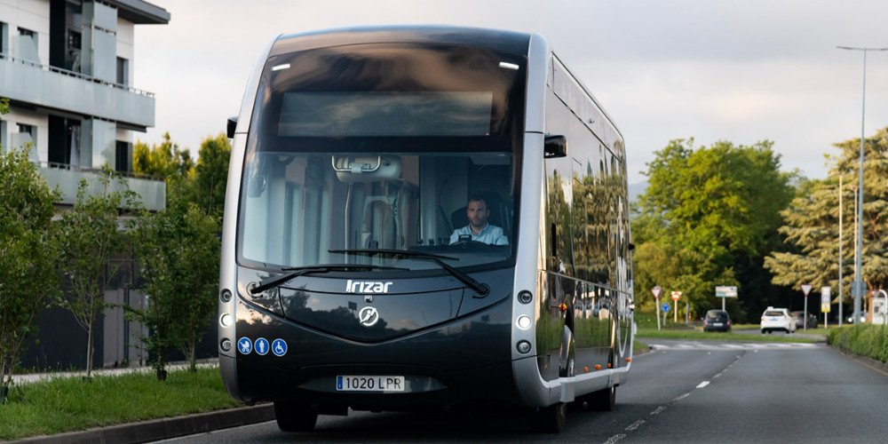 Irizar ie tram Spanien Pamplona