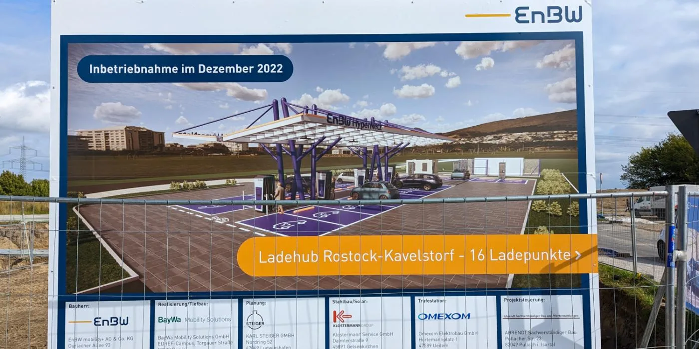EnBW startet Bau von HPC-Park nahe Rostock - electrive.net