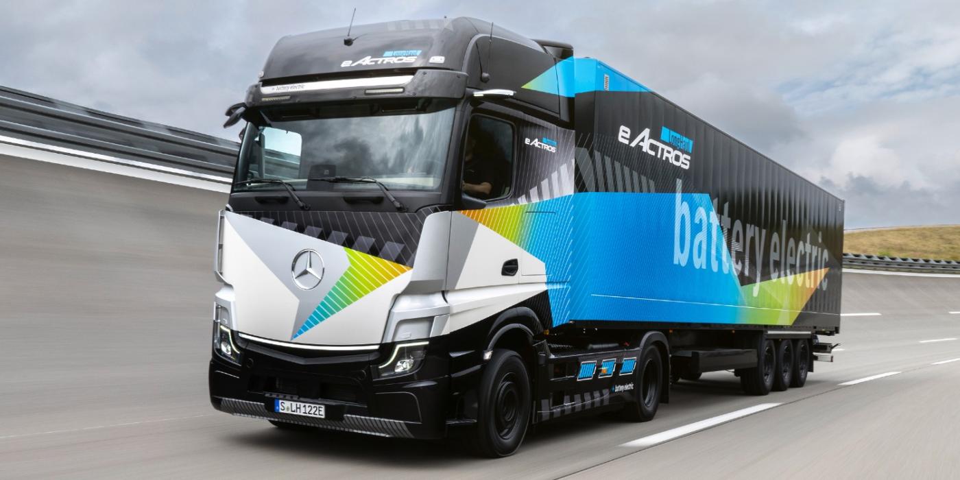 Mercedes eactros longhaul iaa