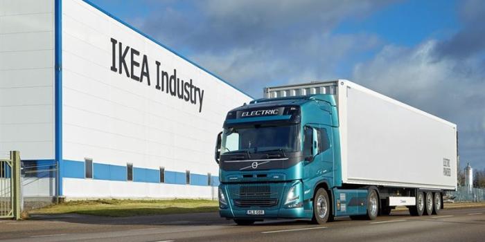 Volvo fm electroc ikea industry polen