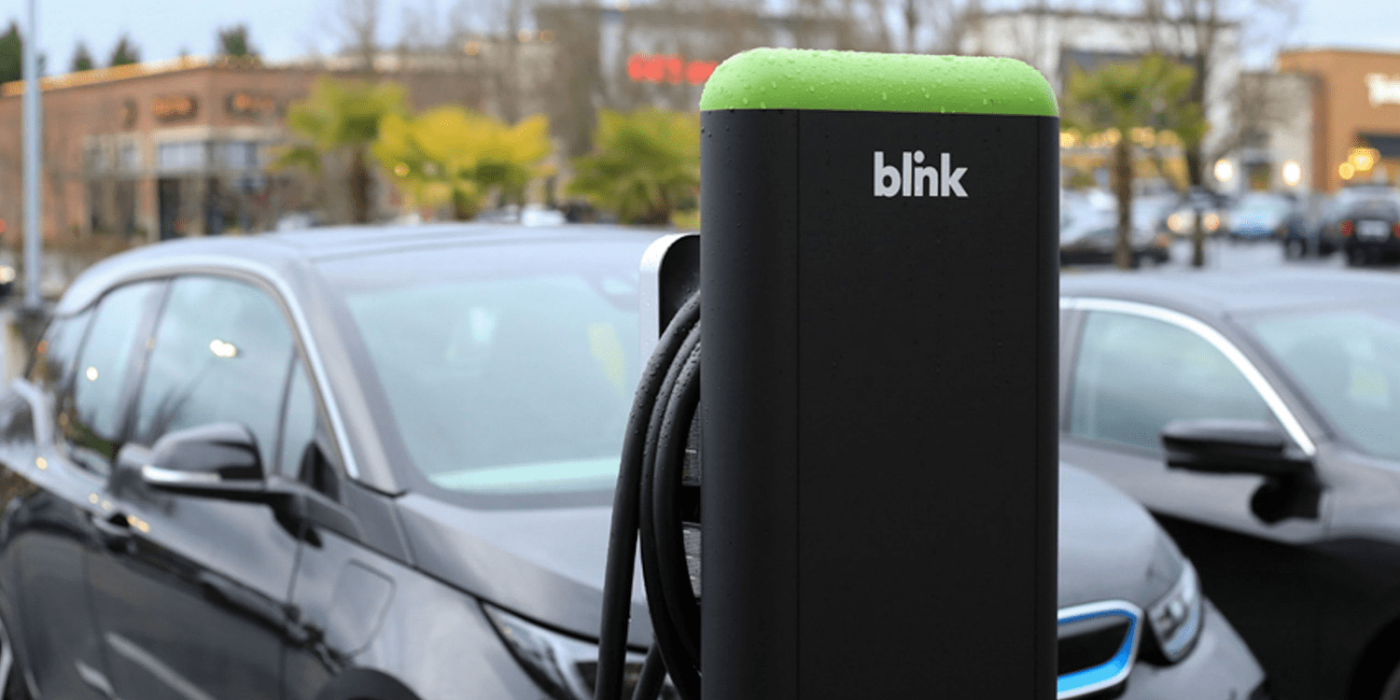 Blink charging ladestation charging station min