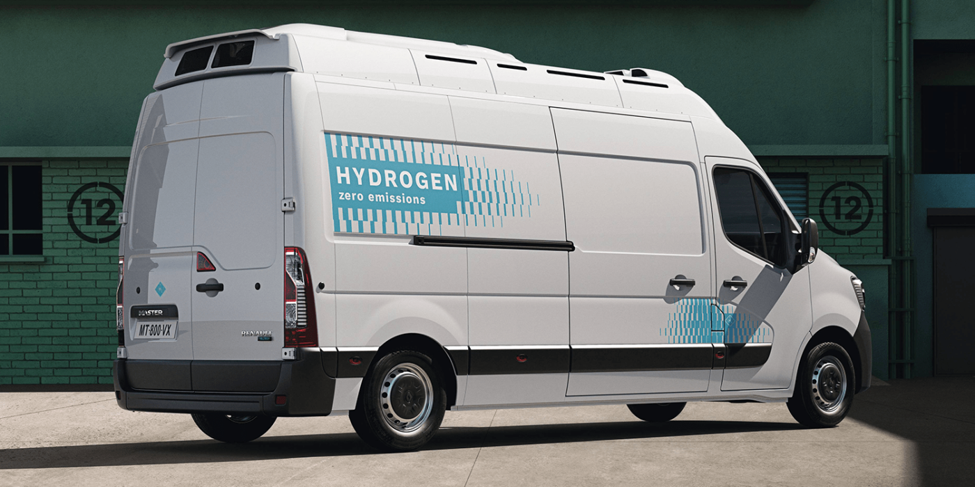 Renault master h2 tech brennstoffzellen transporter fuel cell transporter hyvia min