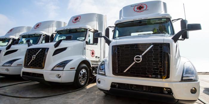 Volvo vnr electric tradelink transport