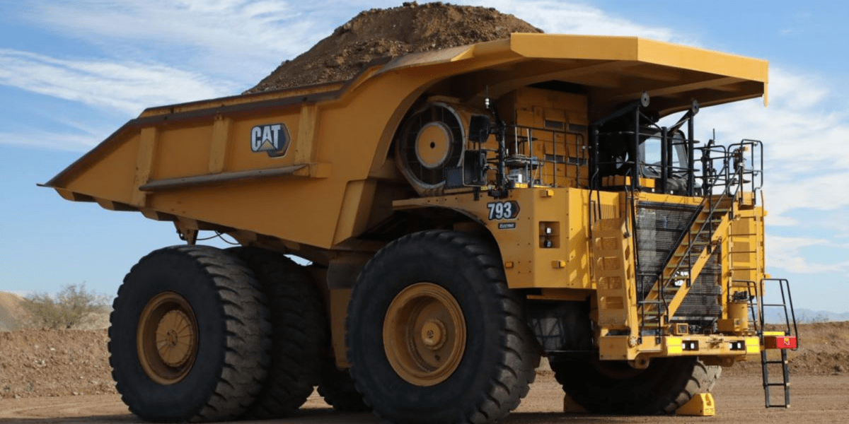 Caterpillar electric e muldenkipper electric mining truck min
