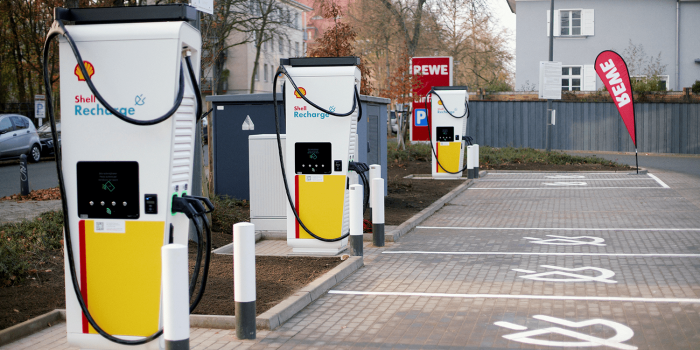 Shell recharge ladestation charging station rewe min