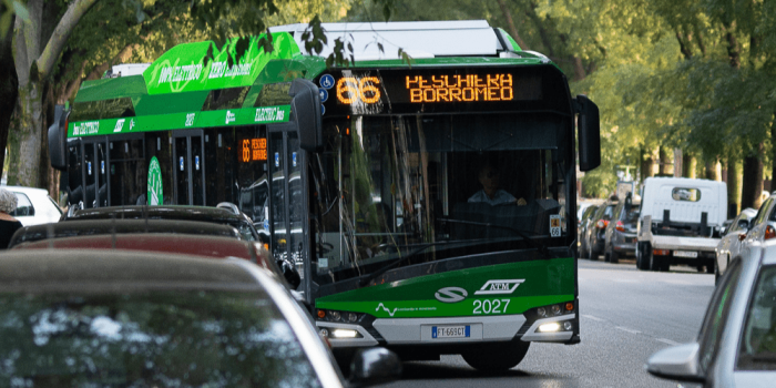 Solaris urbino electric elektrobus electric bus atm mailand milan min