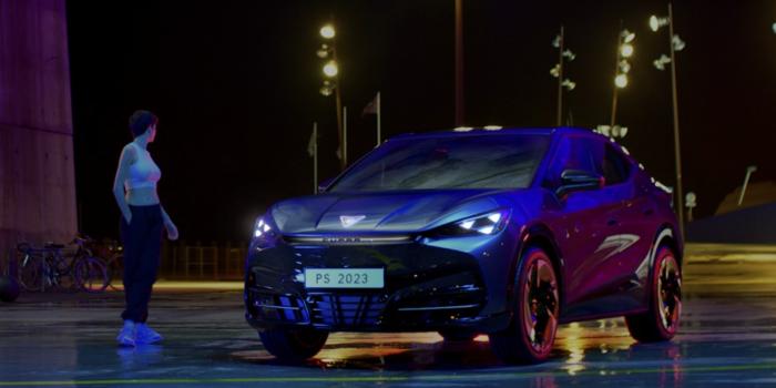 Cupra tavascan teaser