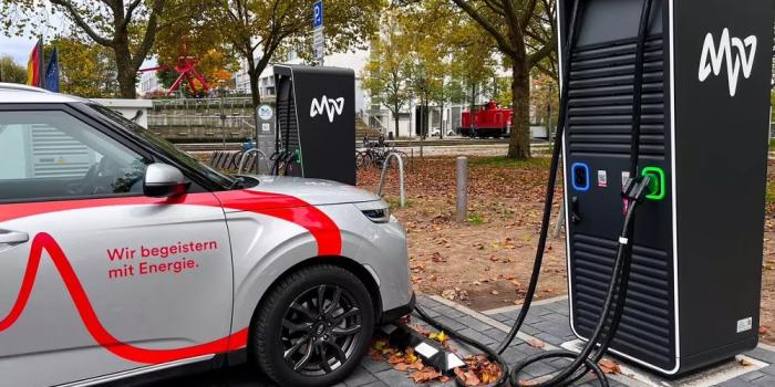 Mannheim mvv hpc hypercharger schnelllader dc
