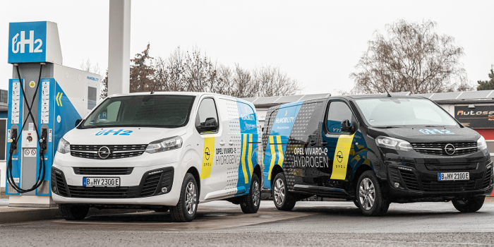 Opel vivaro e hydrogen h2 tankstelle hydrogen fuelling station min