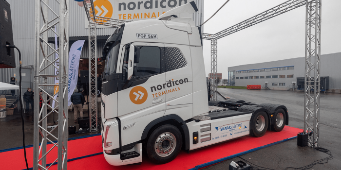 Volvo skaraslaettens transport min