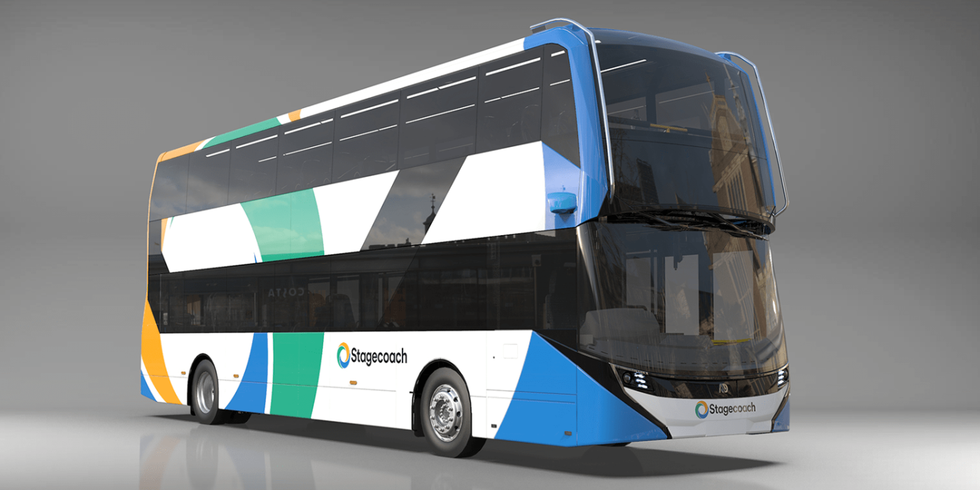 Alexander dennis enviro400ev stagecoach elektrobus electric bus grossbritannien uk min