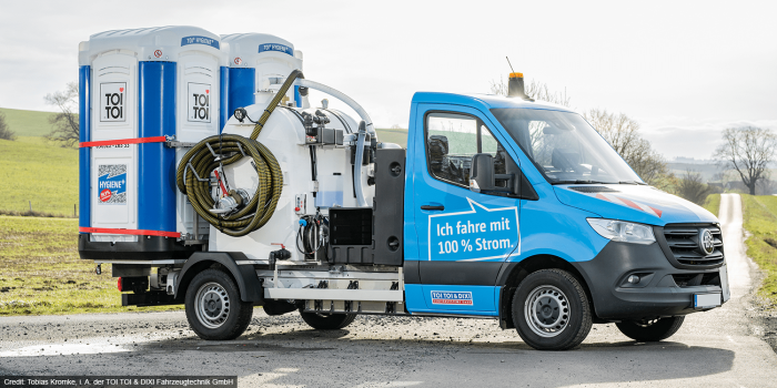 Toi toi und dixi e works mobility e transporter electric transporter min