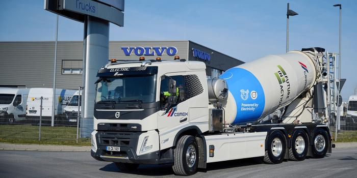 Volvo trucks fmx electric e lkw electric truck min