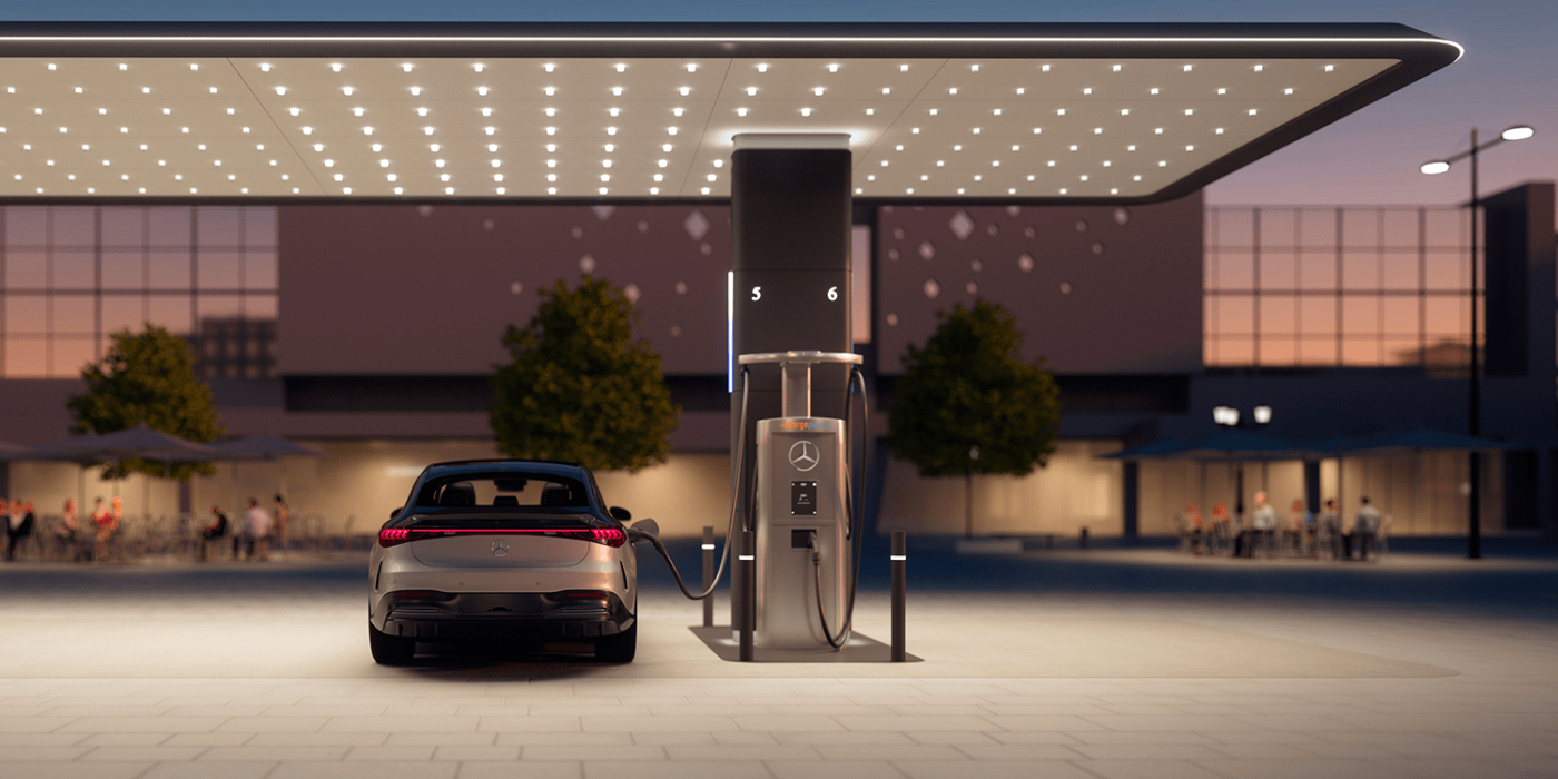 Mercedes benz ladestation charging station min
