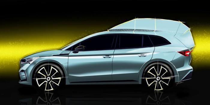 Skoda enyaq camping concept