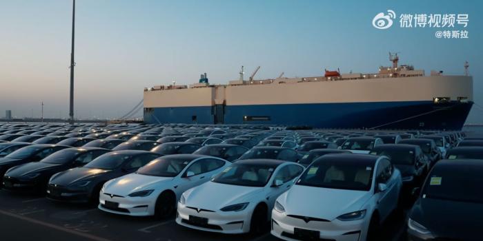 Tesla model s model x china hafen
