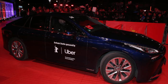 Toyota mirai uber min