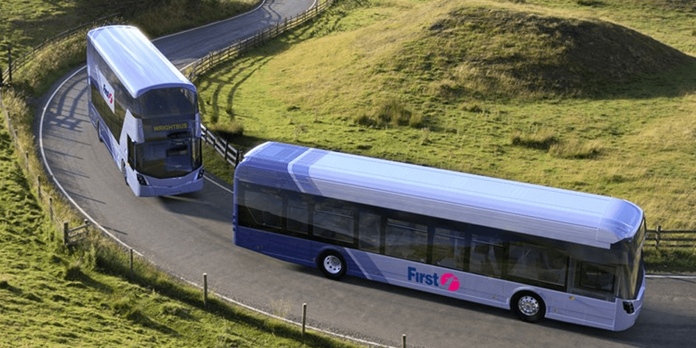 Wrightbus elektrobus electric bus grossbritannien uk first bus min