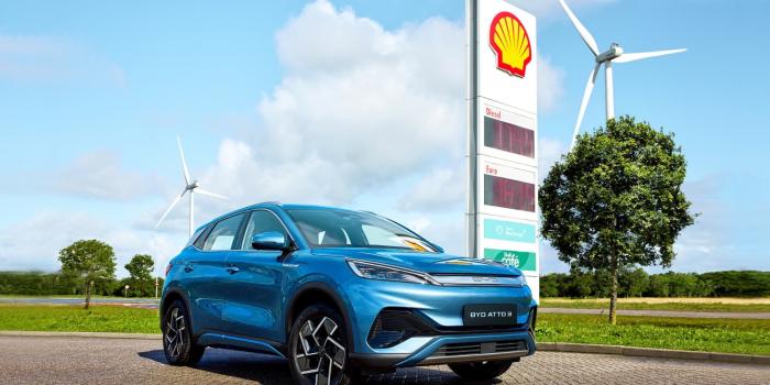 Shell BYD Ladekooperation Europa