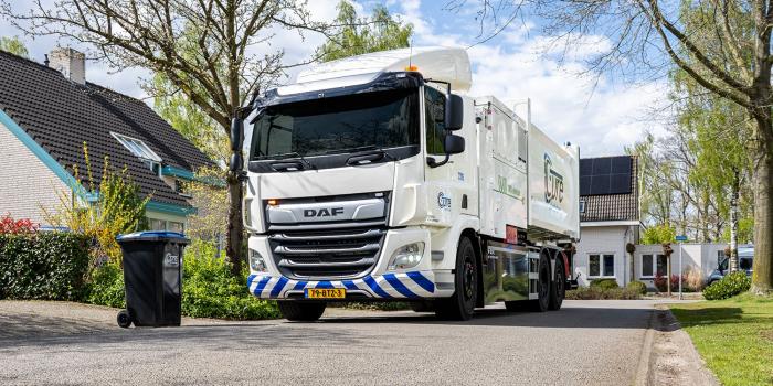 Daf trucks cf electric e lkw electric truck cure waste management niederlande netherlands min