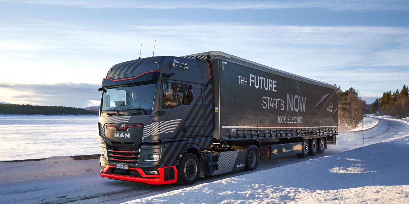 Mane etruck winter schweden
