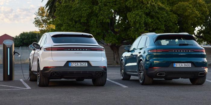 Porsche cayenne coupe phev facelift