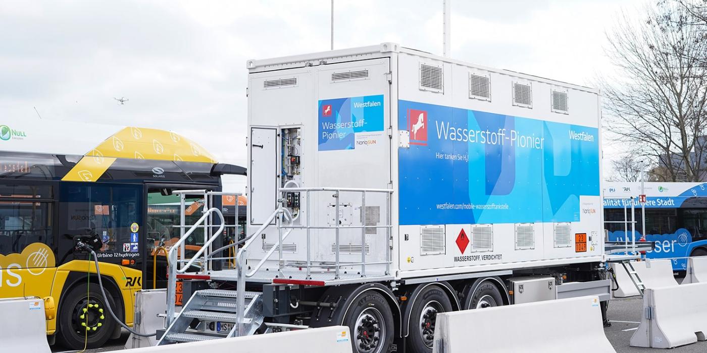 Westfalen h2 tankstelle hydrogen filling station min