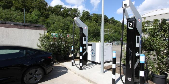 Jolt energy ladestation charging station esso min