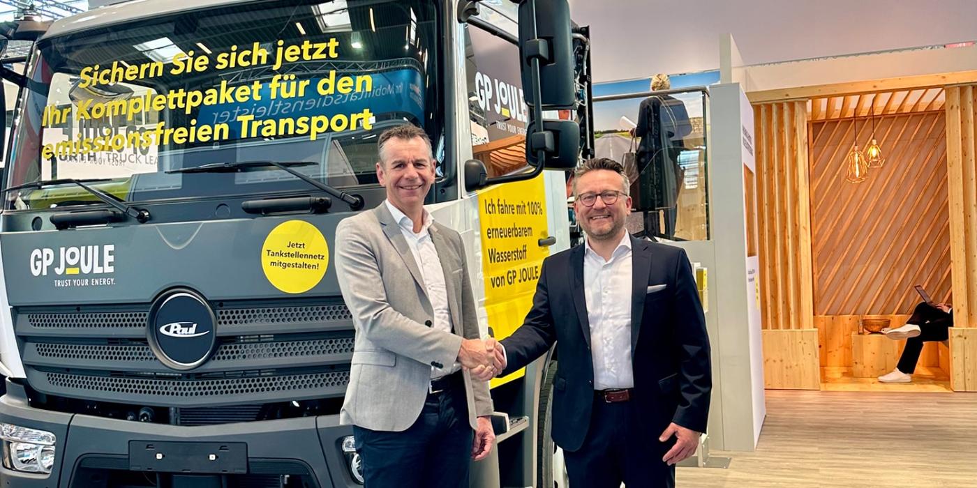 Paul group ph2p trucks brennstoffzellen lkw fuel cell truck gp joule min