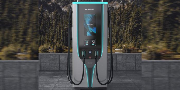 Xcharge c7 ladestation charging station min