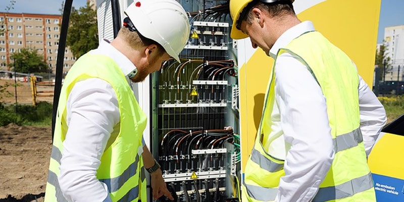 Abb ladestation charging station vattenfall berlin min