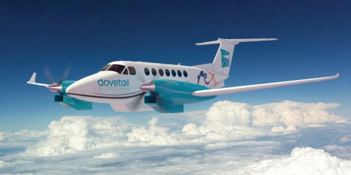 Dovetail electric aviation e flugzeug electric aircraft fcev min