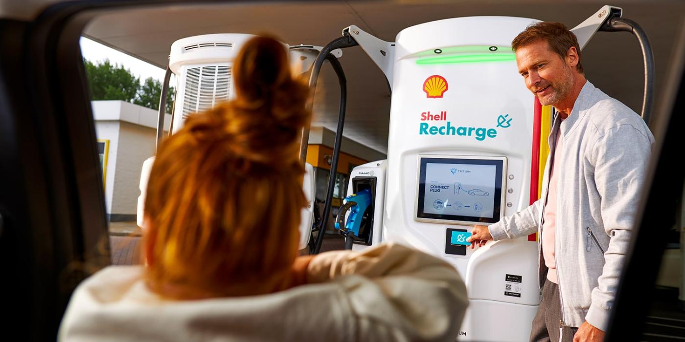 Shell recharge ladestation charging station min