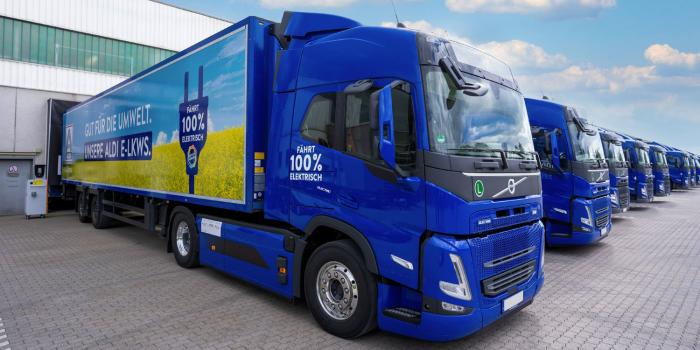 Volvo trucks fm electric aldi nord