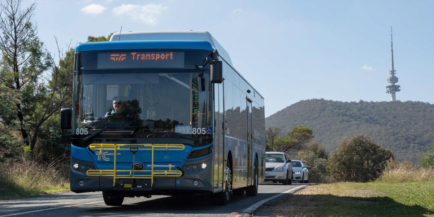 Yutong e australien canberra