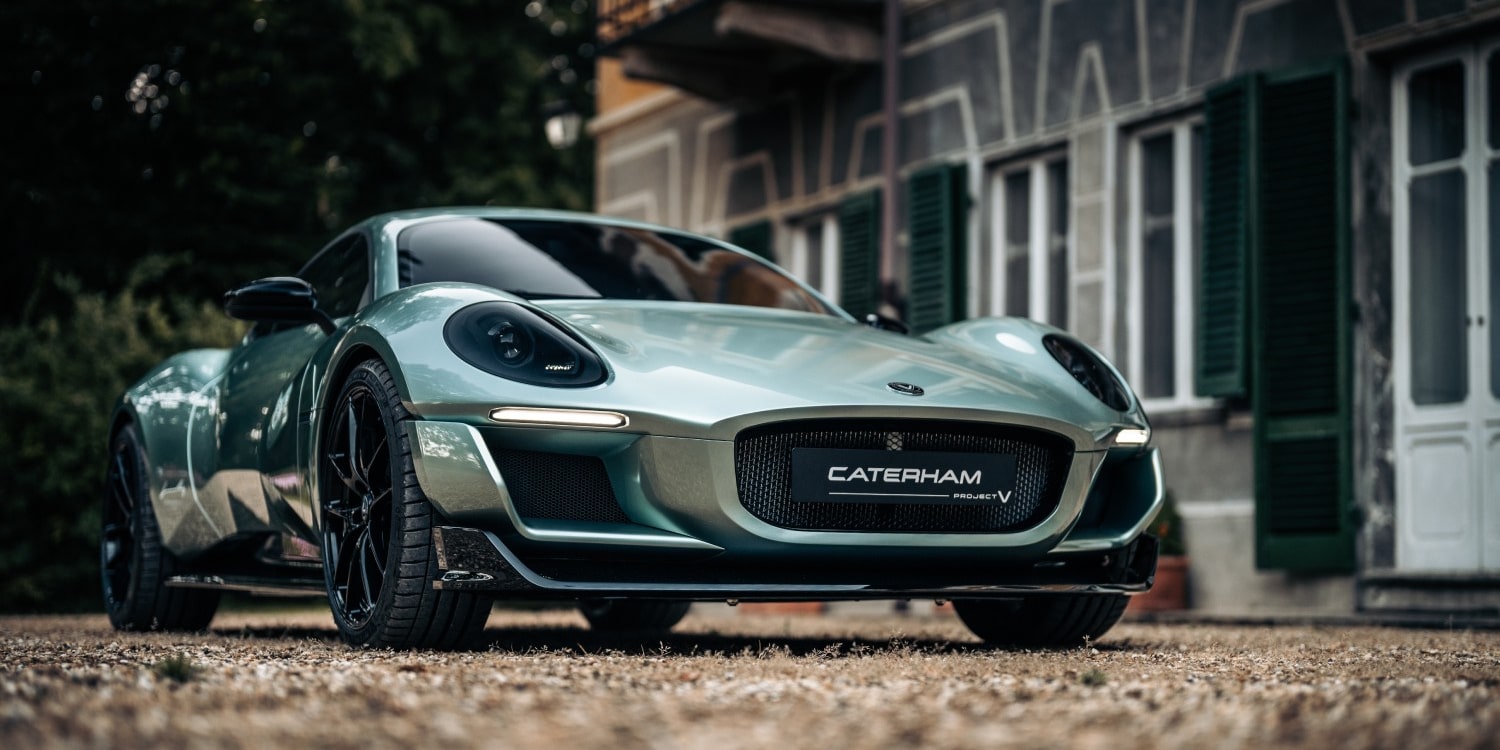 Caterham enthüllt leichtes ElektroSportcoupé mit SerienChancen