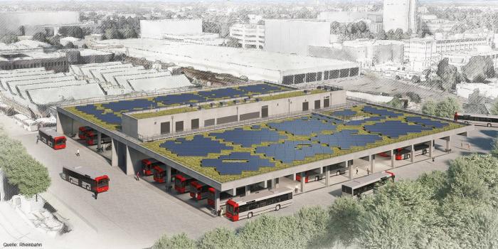 Rheinbahn elektrobus electric bus busdepot heerdt duesseldorf min