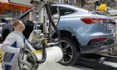 Audi q4 e tron produktion production zwickau min e