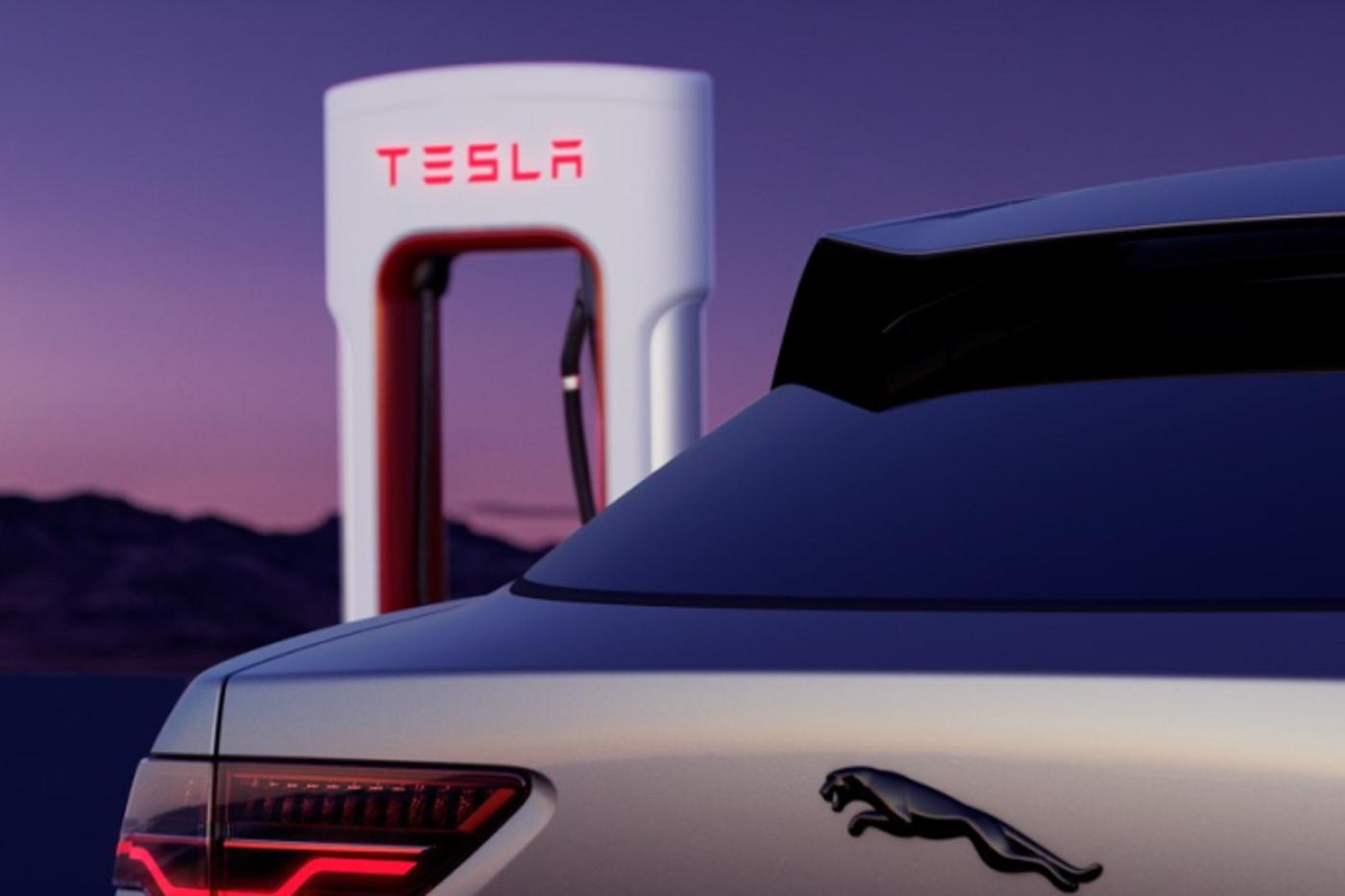 Jaguar tesla nacs