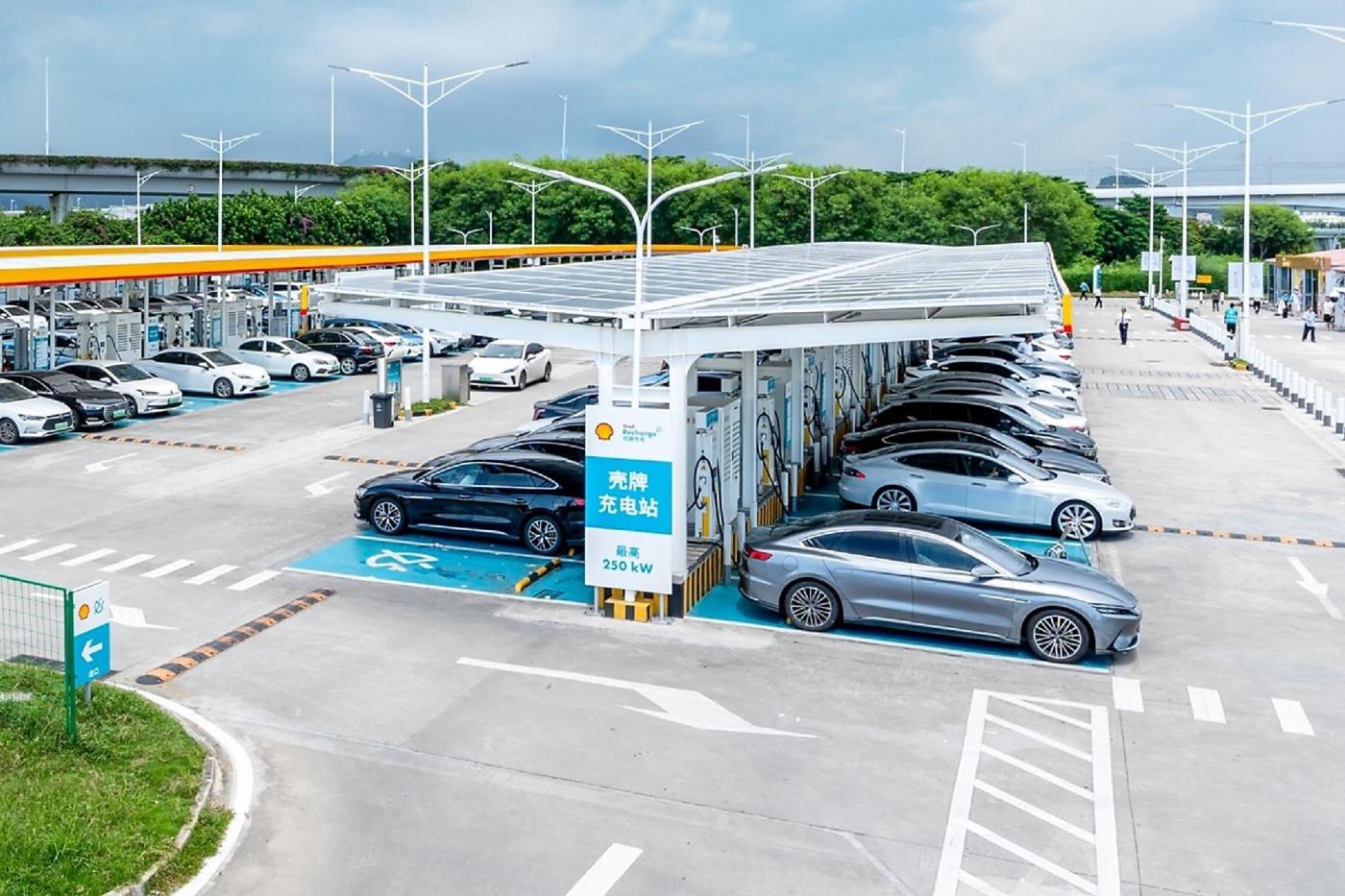 Shell ladestation charging station shenzhen china min