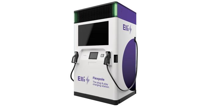 Volkswagen elli flexpole ladestation charging station min