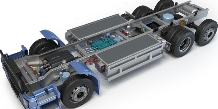 Volvo trucks e lkw electric truck batterie battery min