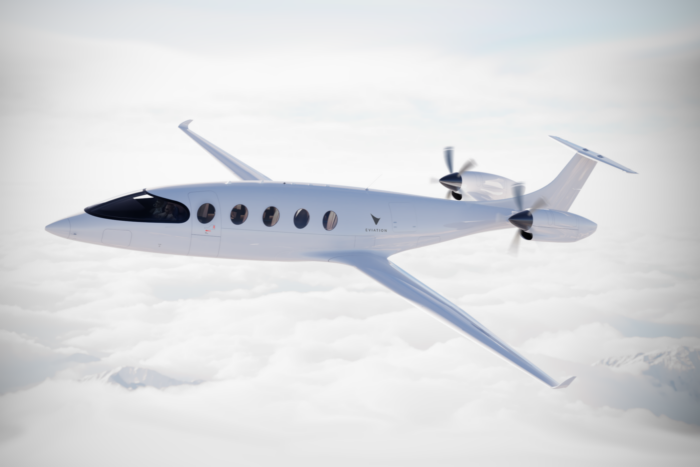 Eviation alice electricairplane clouds e