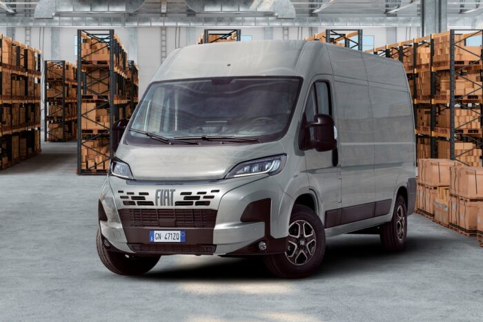 Fiat e ducato e transporter electric transporter italien italy facelift min