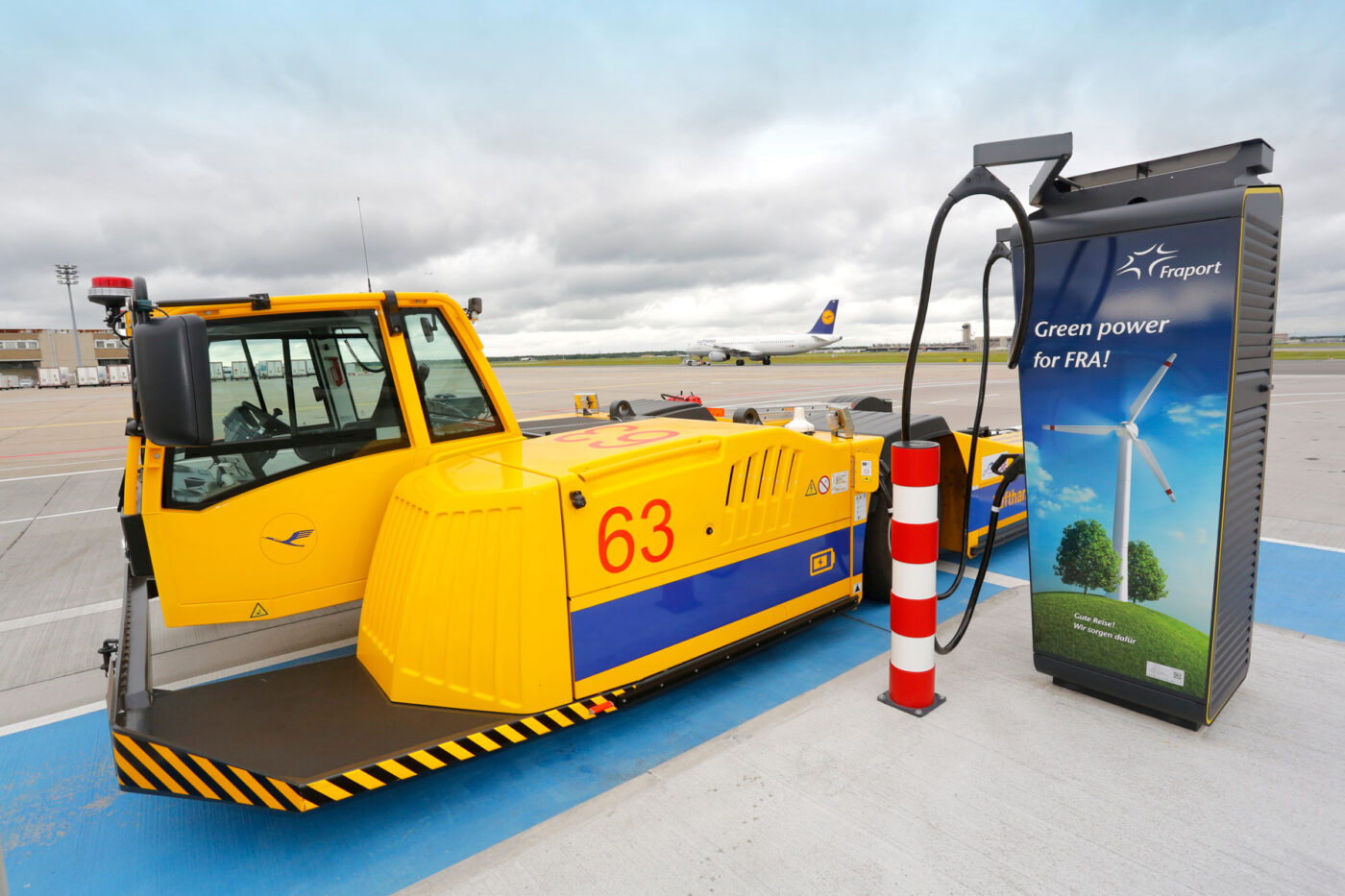 Fraport ladestation hypercharger frankfurt